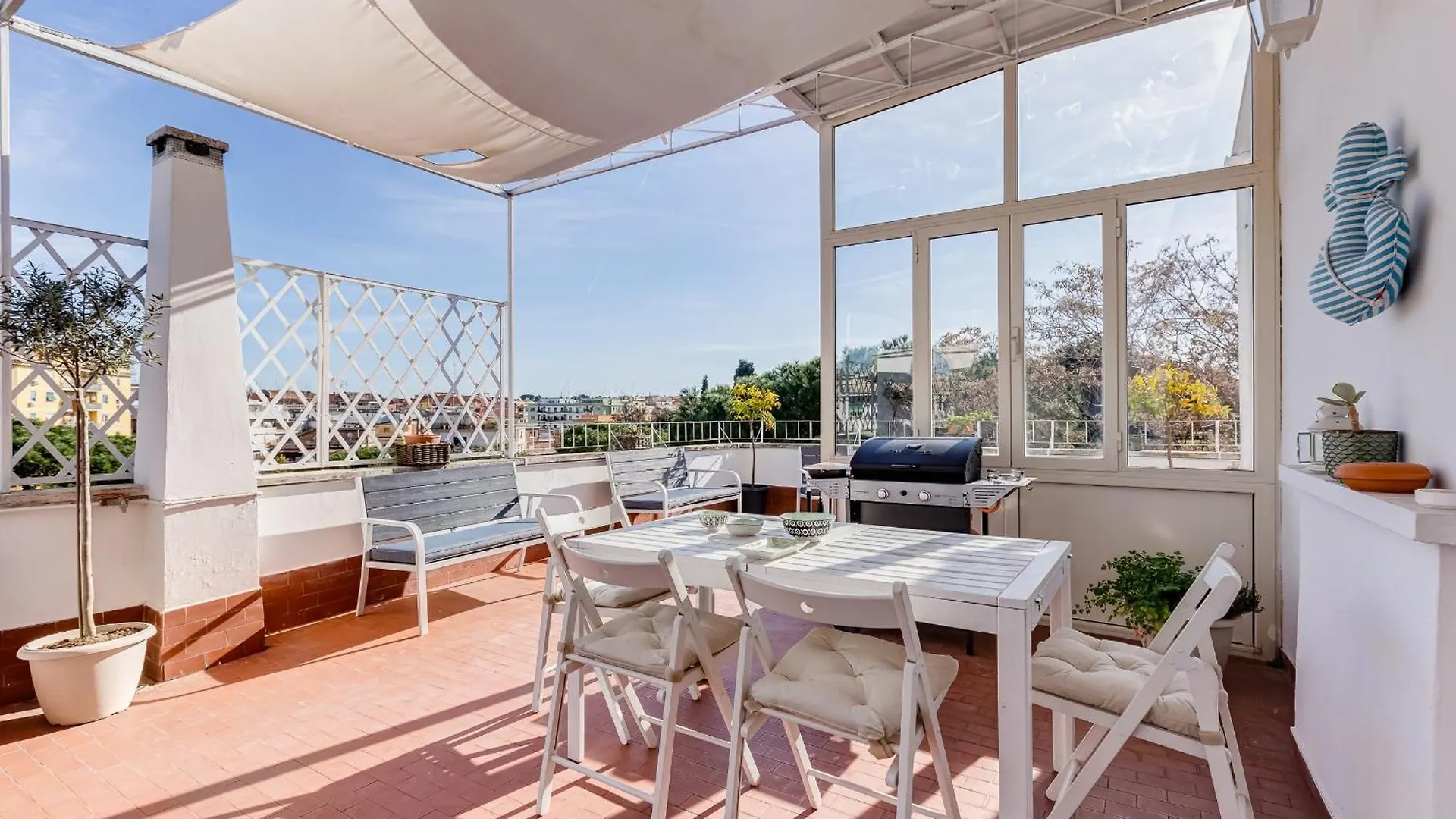 Ferienwohnung Chigi'S Terrace Rom Italien